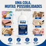Cola Branca Pva Extra 1 Kg Artesanato Escolar Marcenaria