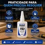 Cola Instantânea Adesivo 793 Bico Antientupimento 100g Tekbond