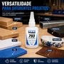 Cola Instantânea Adesivo Bico Antientupimento Madeira 50g