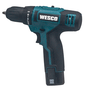 Combo Parafusadeira e Chave de Impacto 12v Ws1000k2 Wesco