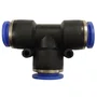 Conexão Pneumatica União T 6mm Emenda Tubo Pun - 5 Und