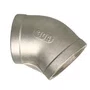 Cotovelo 45 Inox Rosca Femea 1/2 Polegada Conexão Npt 5 UN
