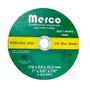 Disco de Corte 180 X 3,0 X 22 - 7 Pol Merco
