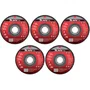 Disco Flap 4.1/2 - 115 X 22 Grão 60 Costado Fibra Mtx 5 UND