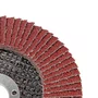 Disco Flap 4.1/2 - 115 X 22 Grão 80 Costado Fibra Mtx 5 UND