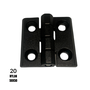 Dobradiça Nylon 50 X 50 P/ Máquinas Industriais 20 Und
