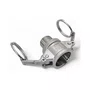 Engate Rápido Camlock Tipo B Rosca Macho 1/2 Bsp Inox 304