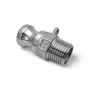 Conector Engate Rápido Camlock Rosca Macho 1/2 Bsp Inox 316