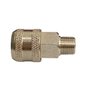 Engate Rápido para Ar 1/4 com Rosca Macho 3/8 Bsp