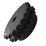 Engrenagem Dupla Asa 80 Passo 1 Pol 45 Dentes