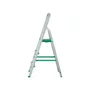 Escada de Alumínio Doméstica com 3 Degraus Suporta 120 Kg