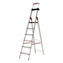 Escada de Alumínio Doméstica Comfort com 6 Degraus Alumasa
