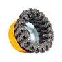 Escova de Aço Copo Trançada 60mm 2.3/8 Pol Rosca M14 Pequi