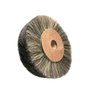 Escova de Cabelo Cilíndrica Crina de Cavalo 5cm X 20cm