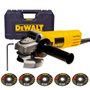 Esmerilhadeira Pequena 4.1/2 Pol. 700w 220v Dwd4010k Dewalt