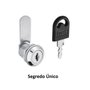 Fechadura para Moveis Aço 19X20mm Segredo Único Hardt 10 Und