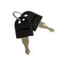 Fechadura para Moveis de Aço 19 X 20mm Chave Retratil Hardt