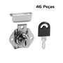 Fechadura Segredo Unico Gaveta com Batente 17 X 22mm 46 Und