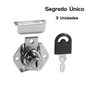 Fechadura Segredo Unico para Gaveta Batente 17 X 22 mm 3 Und