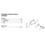 Fechadura Segredo Unico para Gaveta Batente 17 X 31mm 35 Und