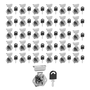 Fechadura Segredo Unico para Gaveta Batente 17 X 31mm 35 Und