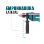 Furadeira de Impacto 13mm Mandril 1/2 800w 220v Ws3179 Wesco