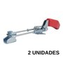 Grampo Tensor de Aperto Ga 110 Dobrado Longo Zincado 2 Und