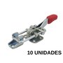 Grampo Tensor de Aperto Rápido Ga 100 Dobrado Zincado 10 Und