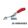 Grampo Tensor de Aperto Rápido Ga 121 Dobrado Zincado 10 Und