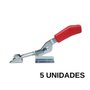Grampo Tensor de Aperto Rápido Ga 121 Dobrado Zincado 5 Und