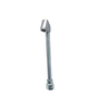Inflador Bico para Encher Pneus com Bocal Duplo Bsp 1/4