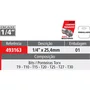 Jogo Bit Torx 7 Peças 1/4 X 25mm Worker