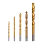 Jogo de Brocas Aço Rápido Titânio 3 a 8mm com 5 Peças Mtx