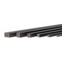 Kit 1 Chaveta Retangular Barra 20x12x500mm + 3 18x11x500mm