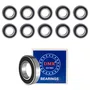 Kit 10 Rolamento 6201 Dduc3 12x32x10 Radial - DMR