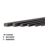 Kit 14 Chaveta 500mm 7 = 8 X 8 / 7 = 8 X 7