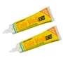 Kit 2 Cola Vinil 75g para Lona Piscina Barraca Pvc Brascola