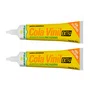 Kit 2 Cola Vinil 75g para Lona Piscina Barraca Pvc Brascola