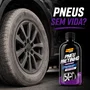 Kit 2 Pneu Pretinho 500ml Brilho Intenso Proteção Duradoura