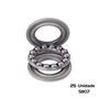 Kit 25 Rolamento 51107 Axial de Esferas 35x52x12 Encosto DMR