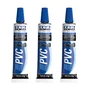 Kit 3 Adesivo Plastico Cola para Tubo Pvc 17 Gr Tekbond
