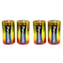 Kit 4 Pilhas Grande D2 Alcalina Panasonic Power Alkaline