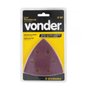 Kit 5 Lixas Triangular para Multiferramenta Madeira Grão 60