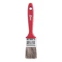 Kit 5 Trincha Pincel Gris 1.1/2 Polegadas Cabo Plástico