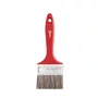 Kit 5 Trincha Pincel Gris 3 Polegadas Cabo Plástico