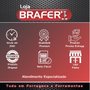 Kit 6 Dobradiça Zamak 50 x 50 p/ Máquinas Industriais
