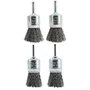 Kit Escova de Aço Ondulada Tipo Pincel 10,16,25,32 x16 Pequi