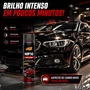 Kit Estética Automotiva Cera + Silicone + Cristalizador Água