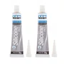 Kit Silicone de Alta Temperatura Cinza 50g Tekbond 2 Und