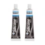 Kit Silicone de Alta Temperatura Preto 50g Tekbond 2 Und